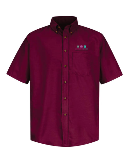 Pediatric Place - Red Kap Poplin Dress shirt with embroidered logo - SP80