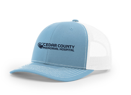 CCMH- Richardson Snapback Trucker Cap with embroidered logo (112)