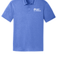 GVMH Short-Sleeve Men’s Heather Polo with Embroidered Logo