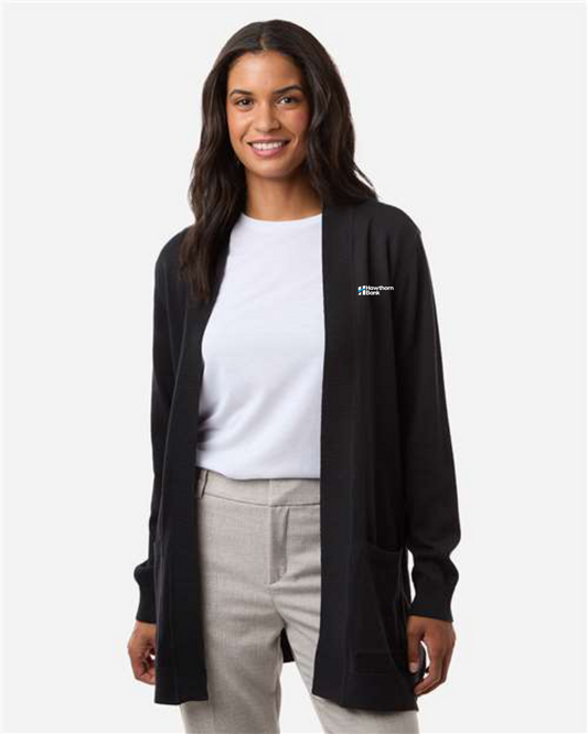 Hawthorn - Women's Devon & Jones New Classics Open Cardigan Sweater - DG447W