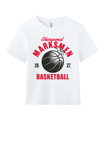 Sherwood Lady Basketball 26- Bella Canvas 6oz Heavy Weight Boxy Tee (6110)