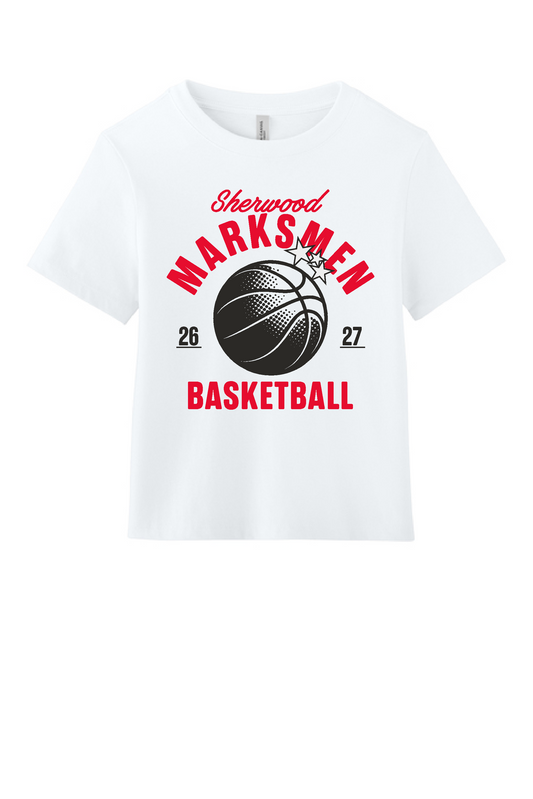 Sherwood Lady Basketball 26- Bella Canvas 6oz Heavy Weight Boxy Tee (6110)