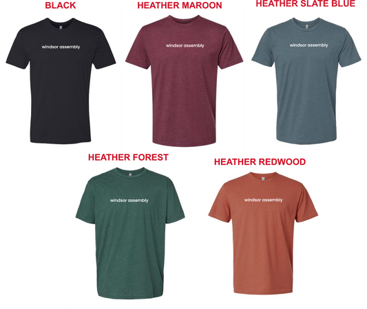 WA- (WA Lower Case) Next Level CVC Short Sleeve 6210 ADULT