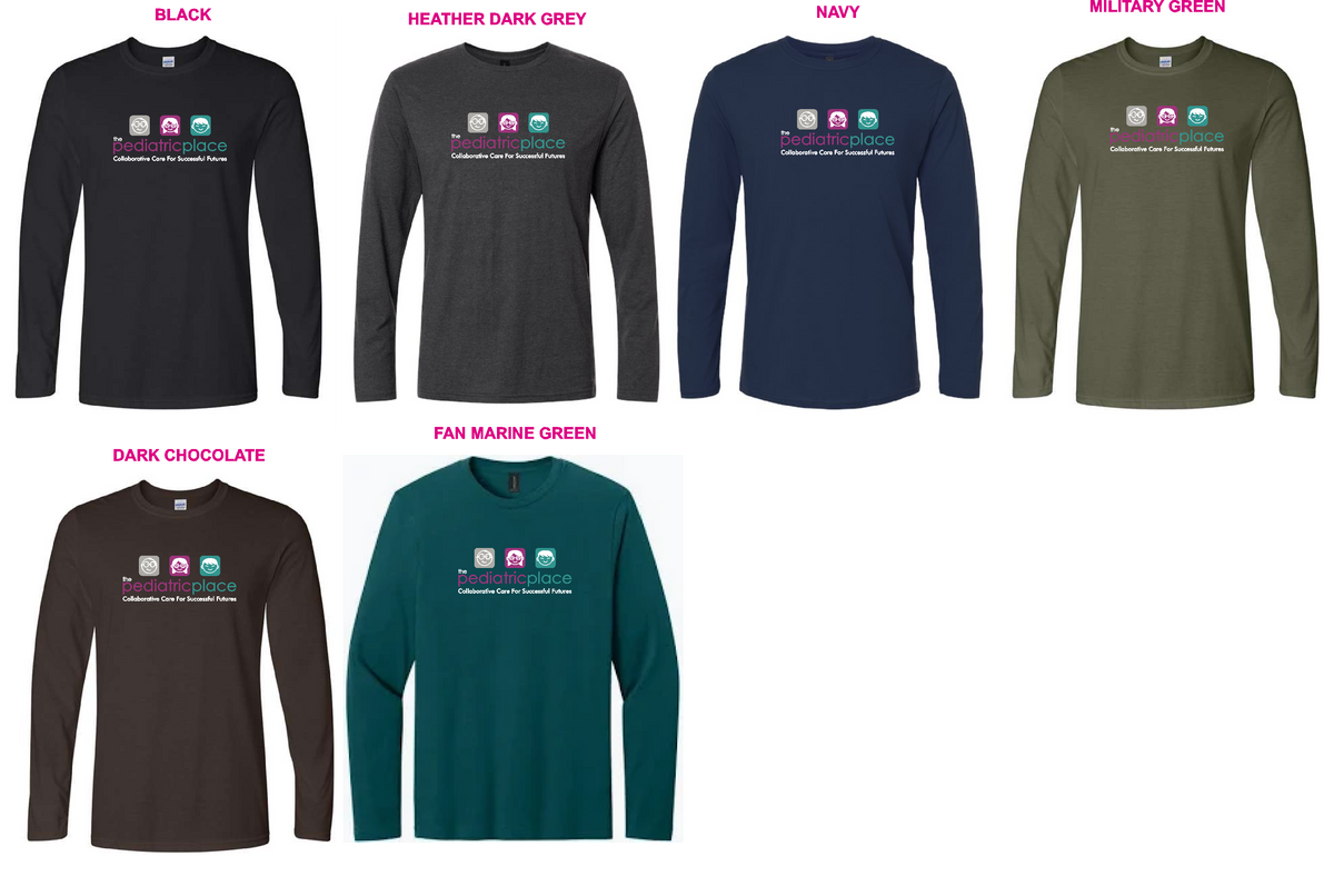 TPP- 64400 Gildan Softstyle Long sleeve Tee- Color Logo