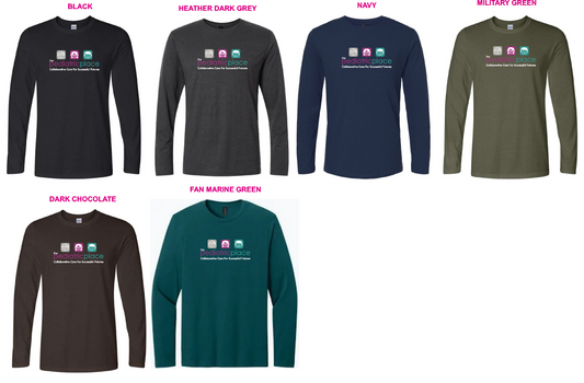 TPP- 64400 Gildan Softstyle Long sleeve Tee- Color Logo