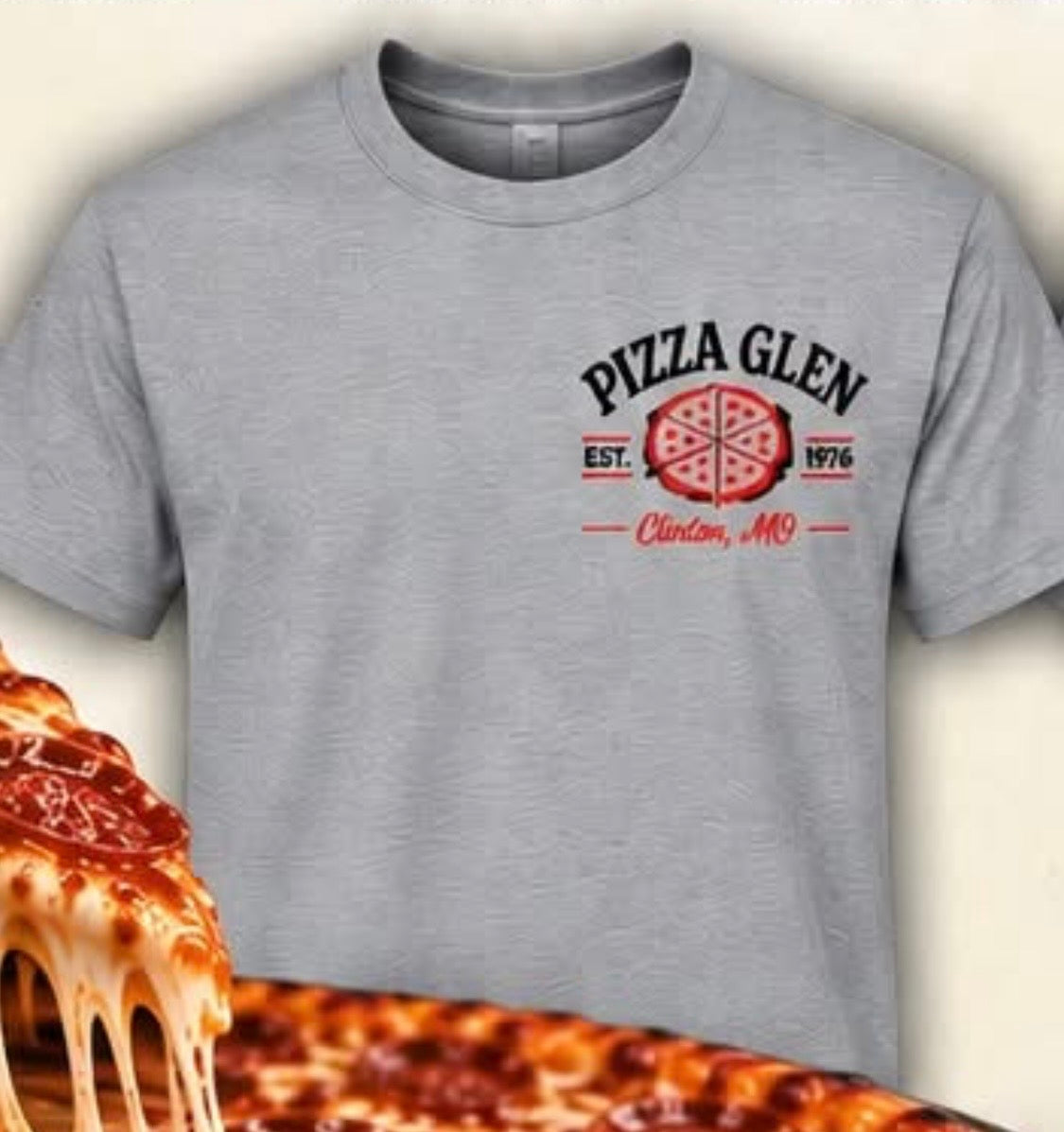 Pizza Glen 50th Anniversary tee PREORDER