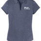 GVMH Short-Sleeve Women’s Heather Polo with Embroidered Logo