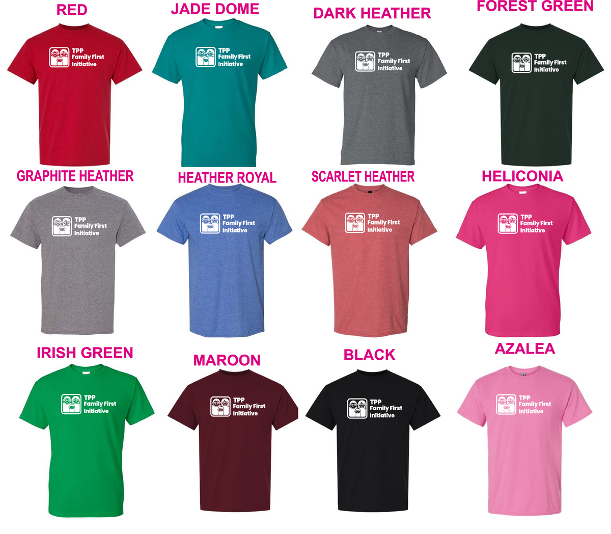 TPP FF- Gildan Short Sleeve New Logo
