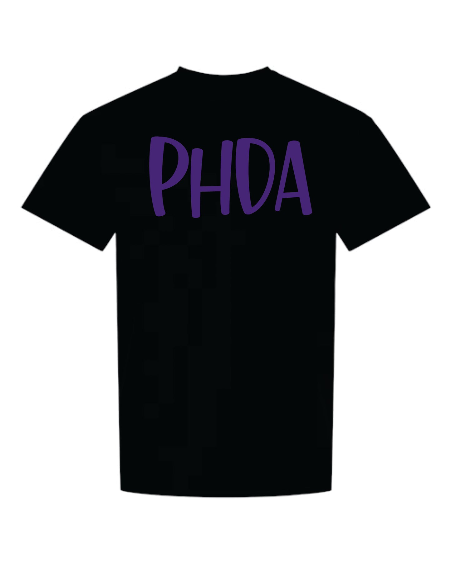 PHDA- Gildan 50/50 Short Sleeve- Puff Metallic Print
