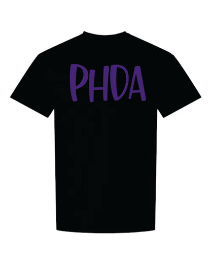 PHDA- Gildan 50/50 Short Sleeve- Puff Metallic Print