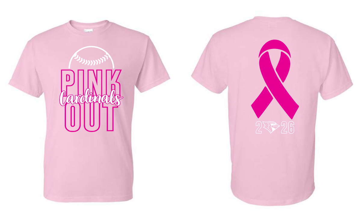 CHS SB Pink Out 26- Gildan Dryblend Short Sleeve