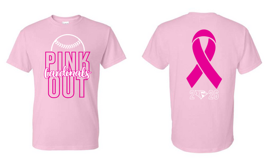 CHS SB Pink Out 26- Gildan Dryblend Short Sleeve