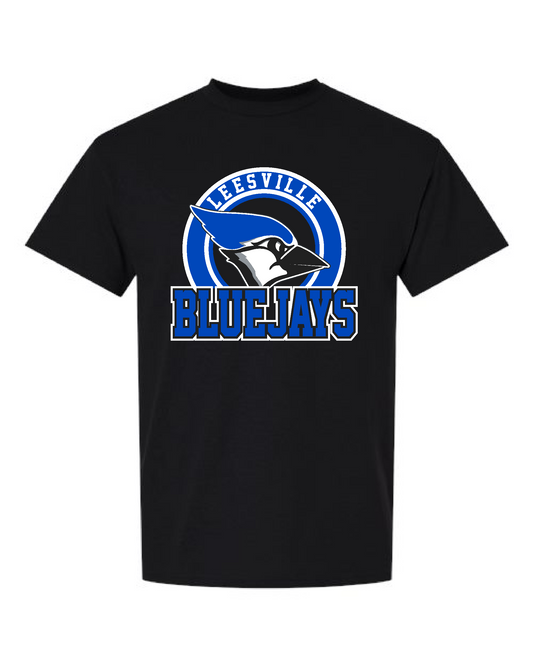 Leesville 26- Gildan Short Sleeve Tee (8000) Bluejays Circle
