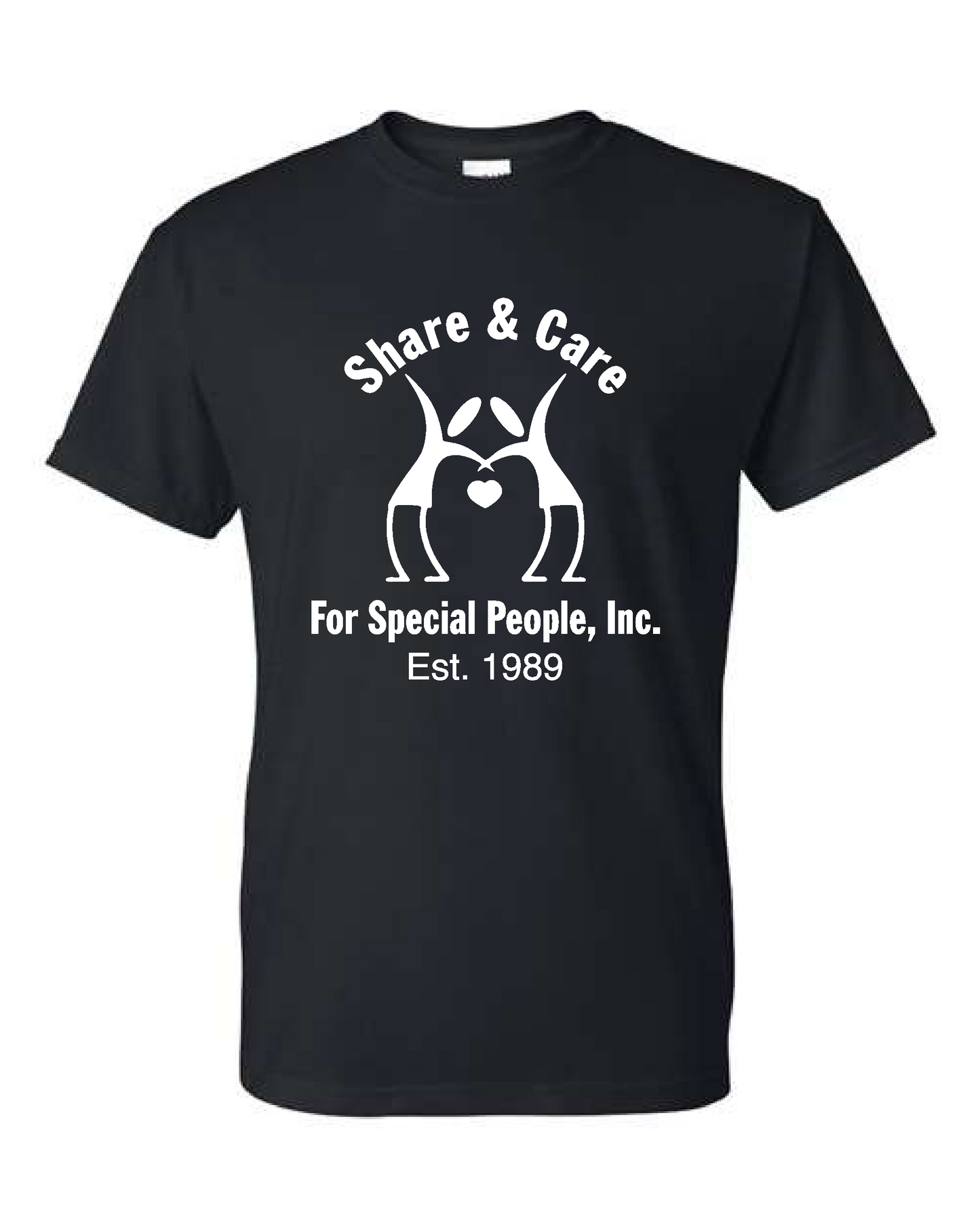 Share & Care- Gildan Unisex 50/50 Short Sleeve