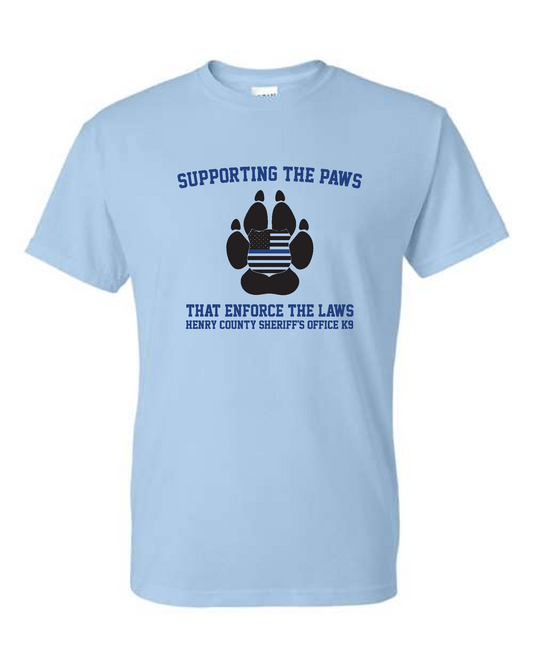 HCSO K9 25- Gildan Dryblend Short Sleeve