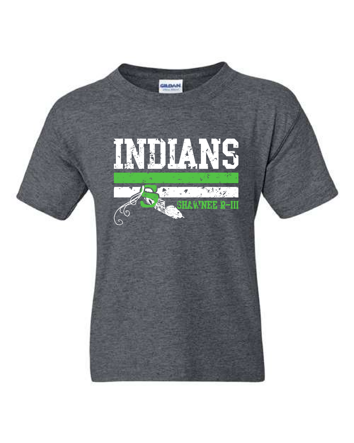 Shawnee 26- Gildan Short Sleeve Tee (8000) Shawnee Indians