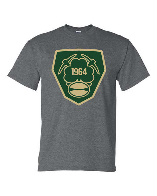 Miner Rugby- Gildan Short Sleeve Tee- Men's Crest