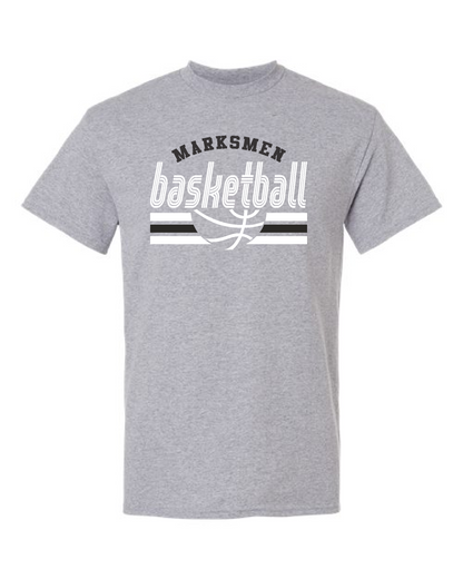 Sherwood Youth Basketball 26- Gildan Short Sleeve Tee (8000) Design 2 Stripes