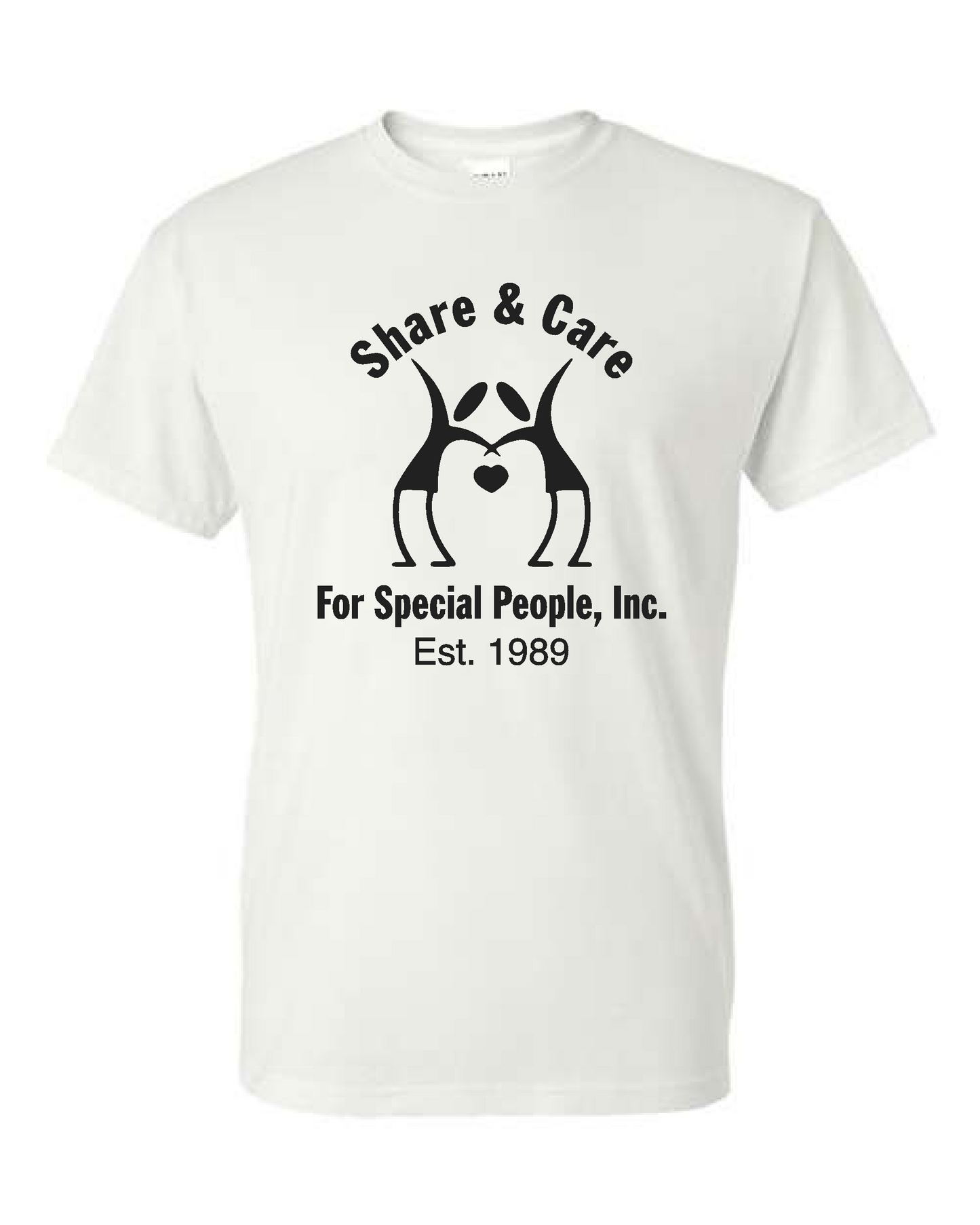 Share & Care- Gildan Unisex 50/50 Short Sleeve