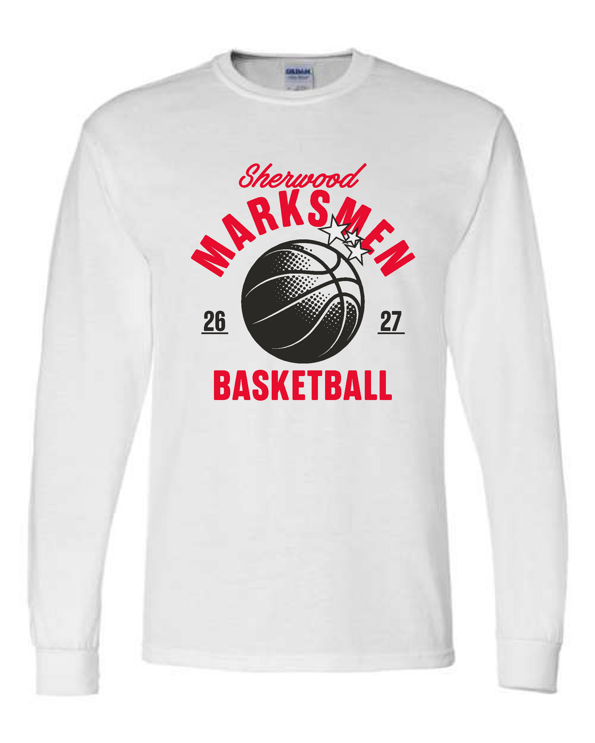 Sherwood Lady Basketball 26- Gildan Long Sleeve T-shirt (8400)