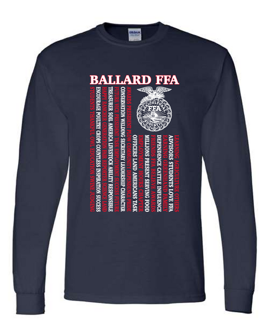 Ballard FFA- Gildan Long Sleeve