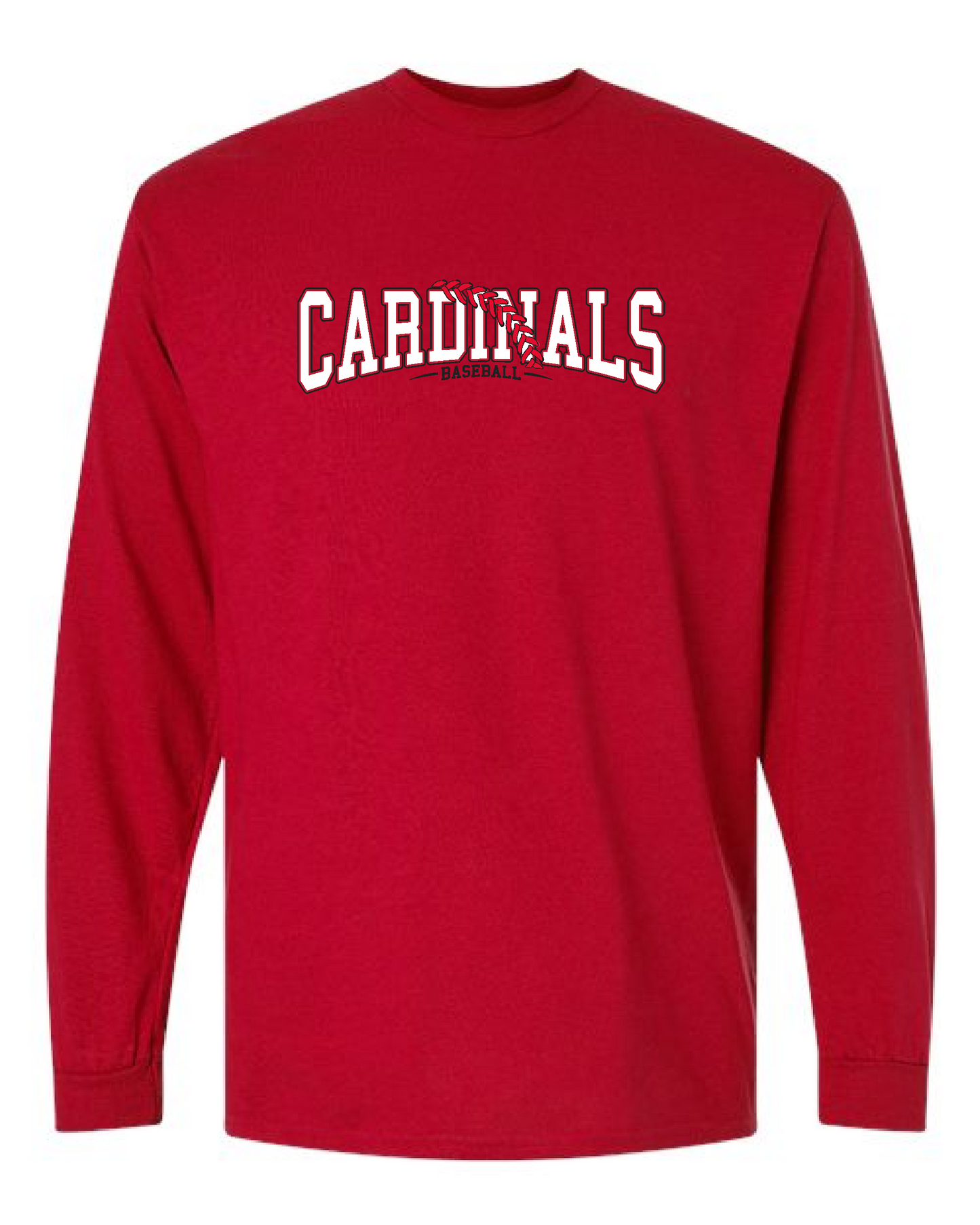 CHS Baseball- Design 1 Gildan 50/50 Long Sleeve Tee