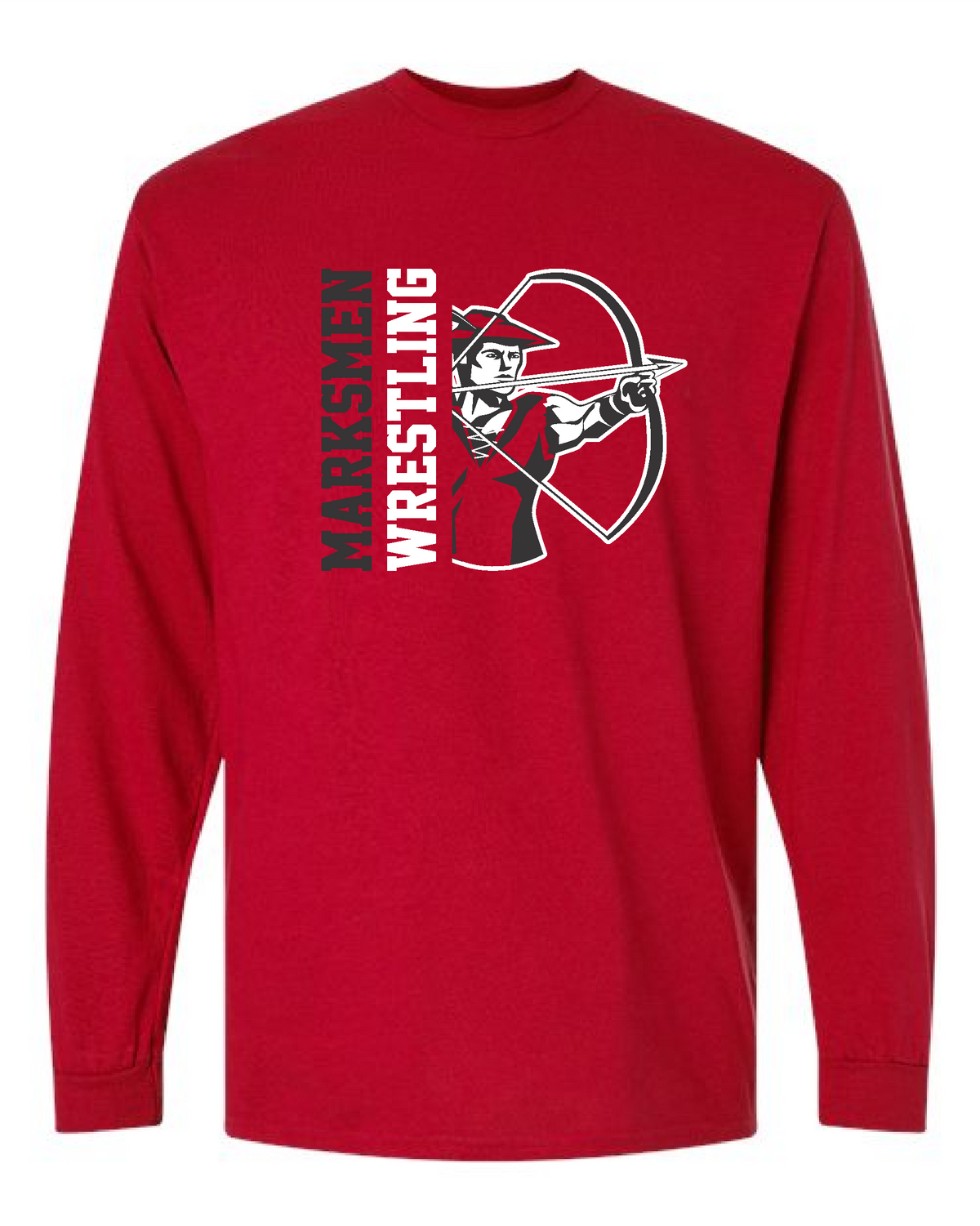 Sherwood Wrestling 26- Gildan Long Sleeve T-shirt (8400)