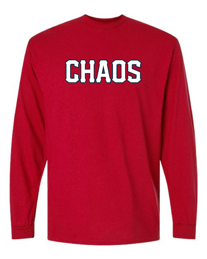 Chaos Baseball Gildan Long Sleeve tee 8400