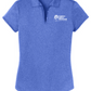 GVMH Short-Sleeve Women’s Heather Polo with Embroidered Logo