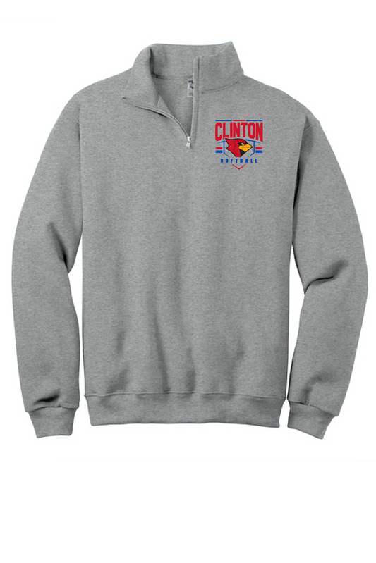 CHS SB 26-  Jerzees Nublend 1/4 Zip Cadet Collar