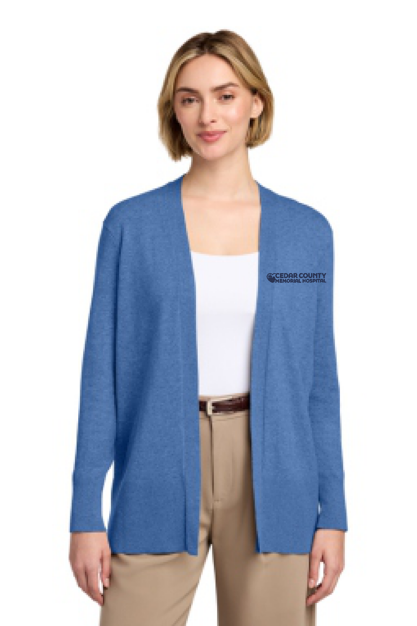 CCMH-Women’s Cotton Stretch Long Cardigan Sweater (BB18403)