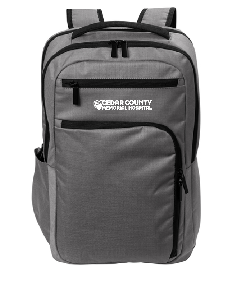 CCMH-Port Authority® Impact Tech Backpack embroidered logo (BG225)