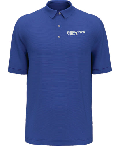 Hawthorn - Men’s Fine Line Stripe Polo (CGM711)