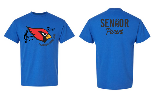 CHS Band Senior Parent shirts