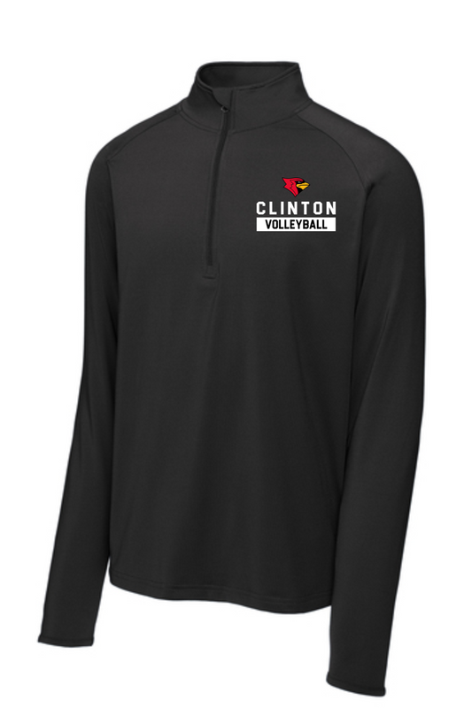 CHS Volleyball Sport-Tek® Sport-Wick® Stretch 1/4-Zip Pullover