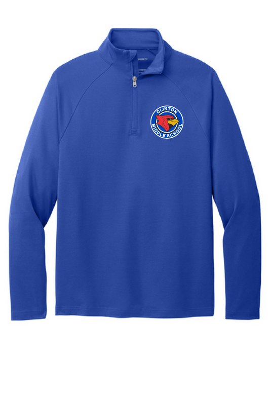 CMS Port Authority Mens Quarter Zips- K870
