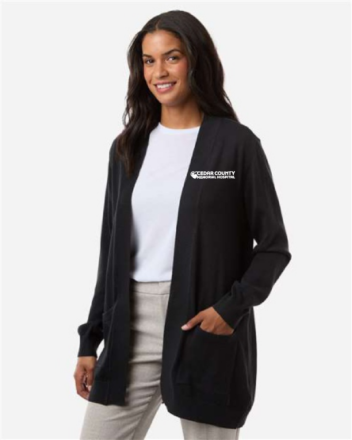 CCMH-Women's New Classics Open Cardigan Sweater - (DG447W)