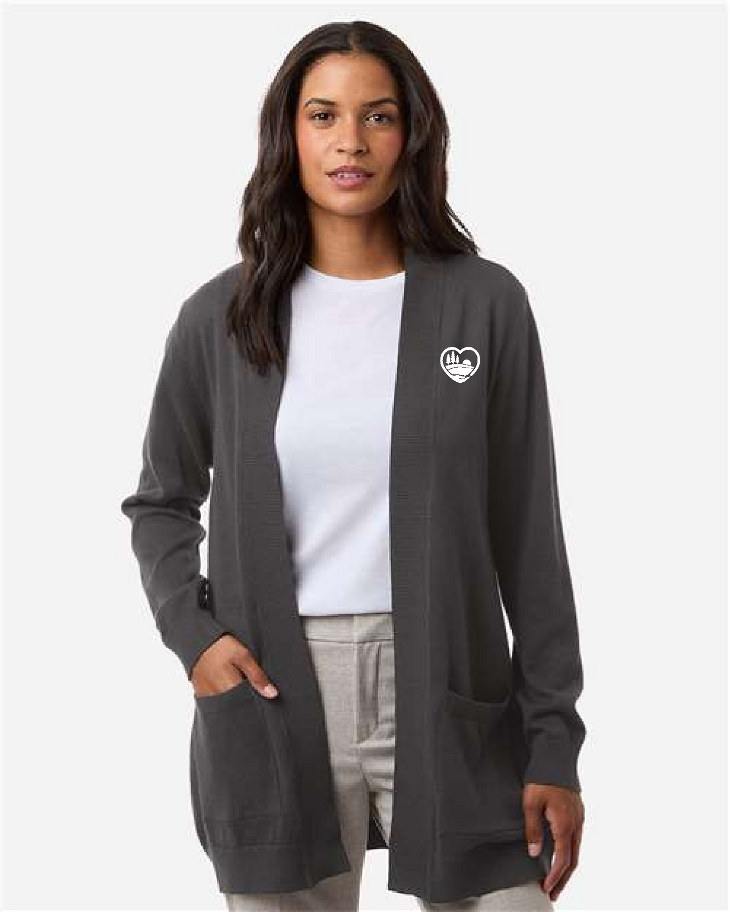 CCMH-Women's New Classics Open Cardigan Sweater - (DG447W)