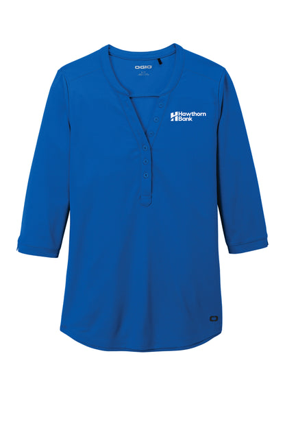 Hawthorn - Ladies  OGIO® Women's Jewel Henley - LOG104