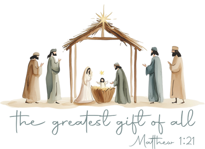 Greatest Gift of All Manger