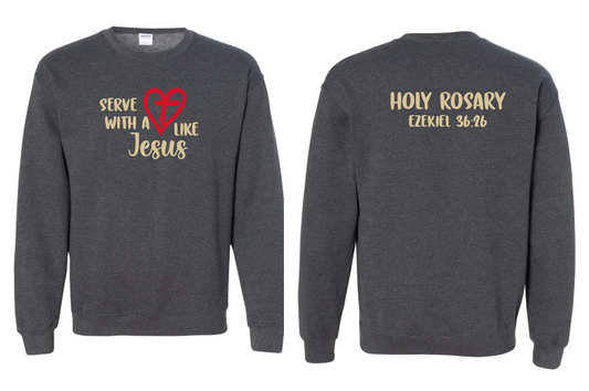 HR- Gildan crewneck sweatshirt Design 3