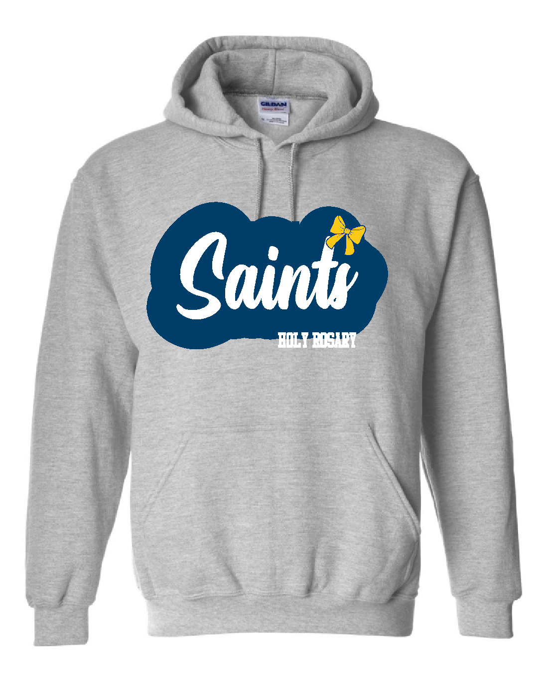 HR Gildan hoodie sweatshirt Design 1 - GIRLS