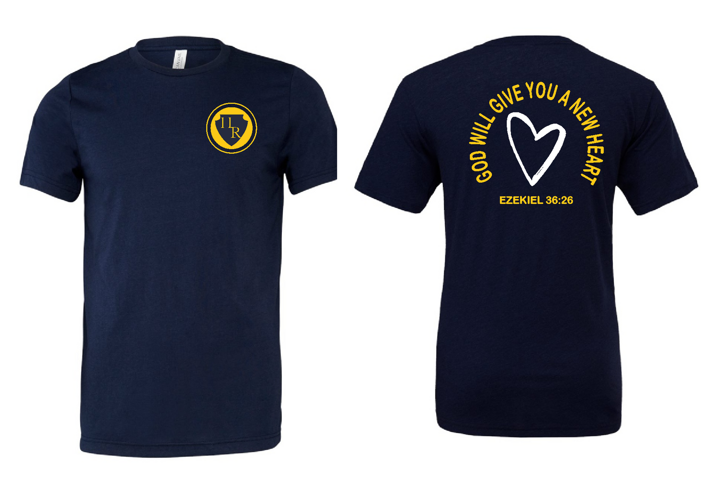 HR - Bella short sleeve t-shirt Design 2