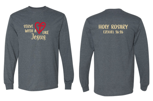 HR- Gildan Long sleeve t-shirt Design 3