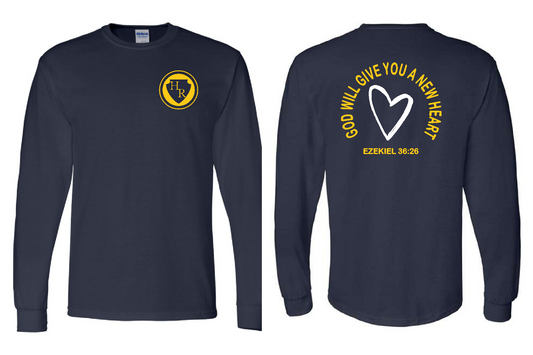 HR - Gildan long sleeve t-shirt Design 2
