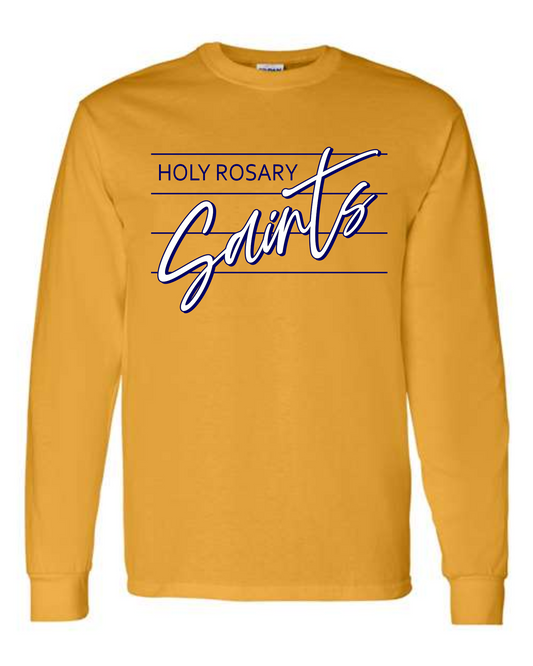 Holy Rosary- Gildan Long Sleeve
