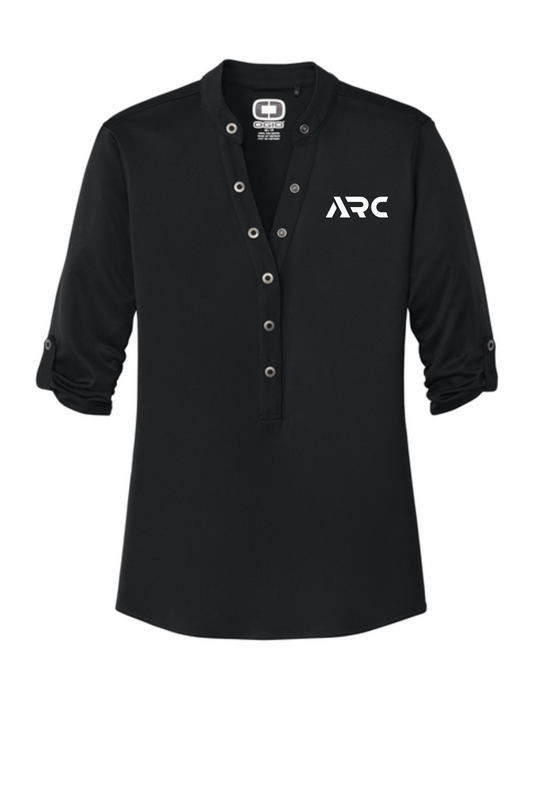 ARC - OGIO Women’s Crush Henley - LOG 111
