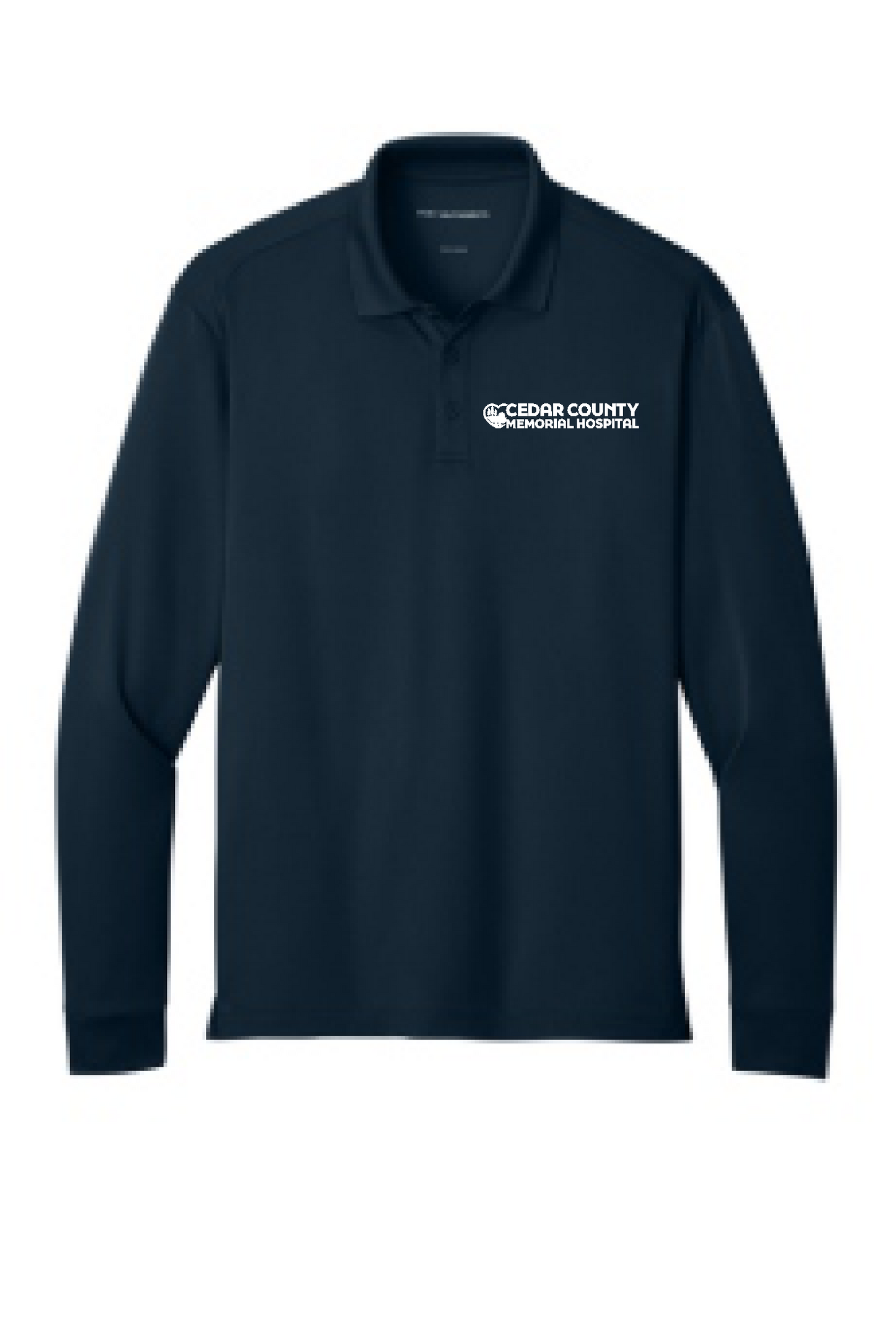 CCMH- Men's Port Authority Performance Pique Long Sleeve Polo (K240LS)