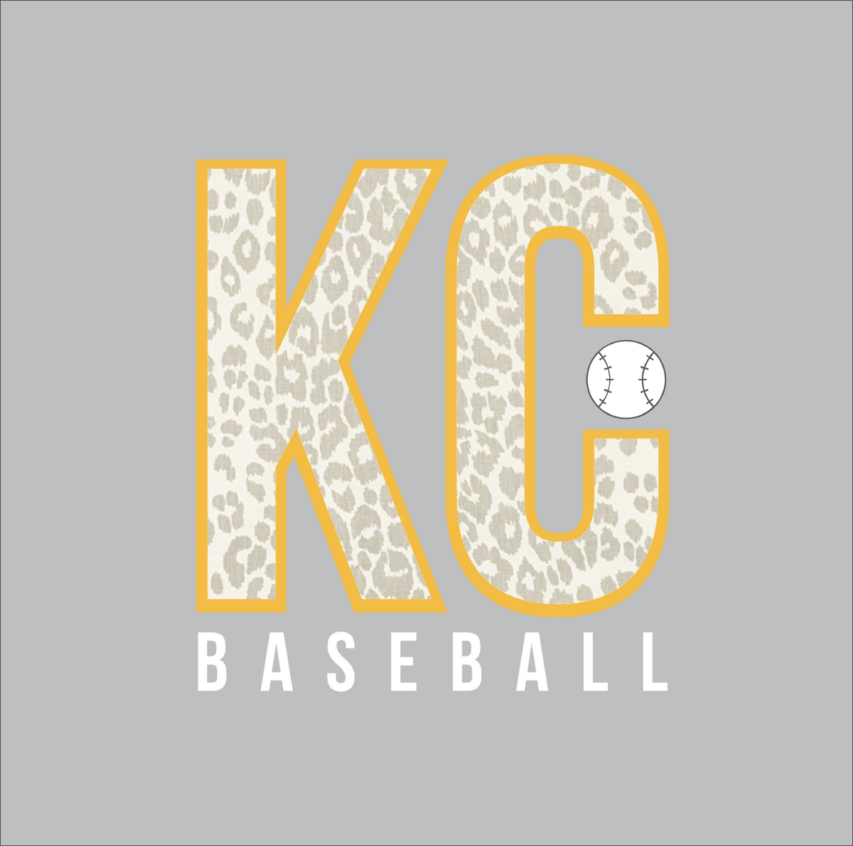 KC Baseball Cheetah