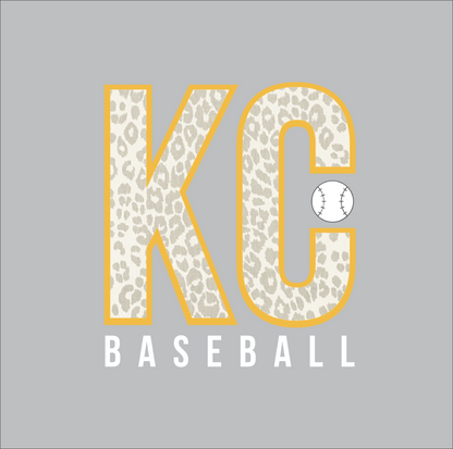 KC Baseball Cheetah